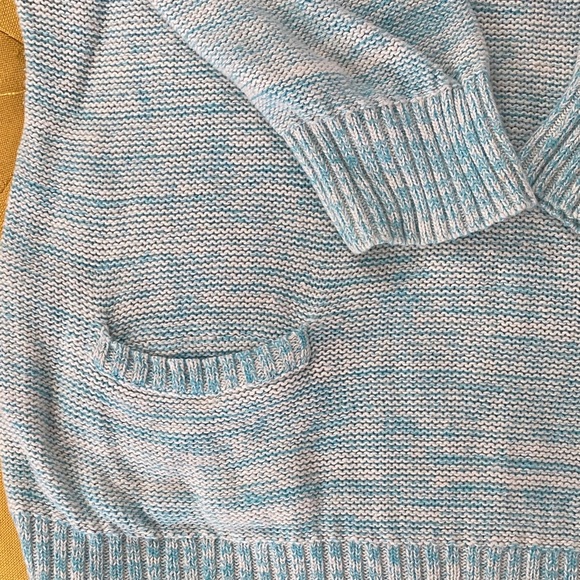 Chaps Light Blue Women's Crew Neck Sweater - Picture 3 of 5